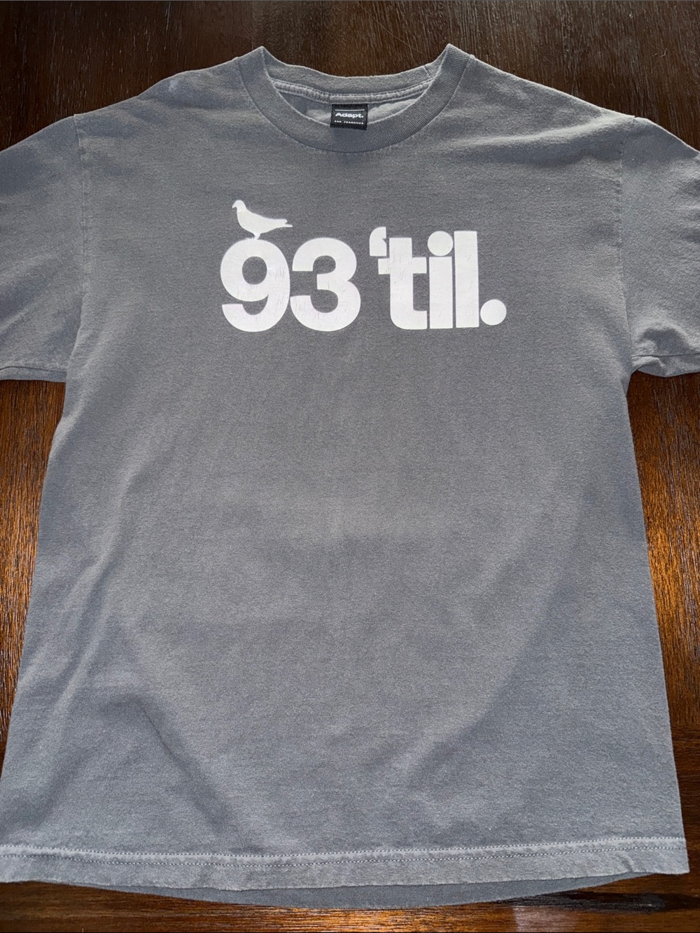 Adapt '93 Til' Souls of Mischief Gray Graphic Tee Large
